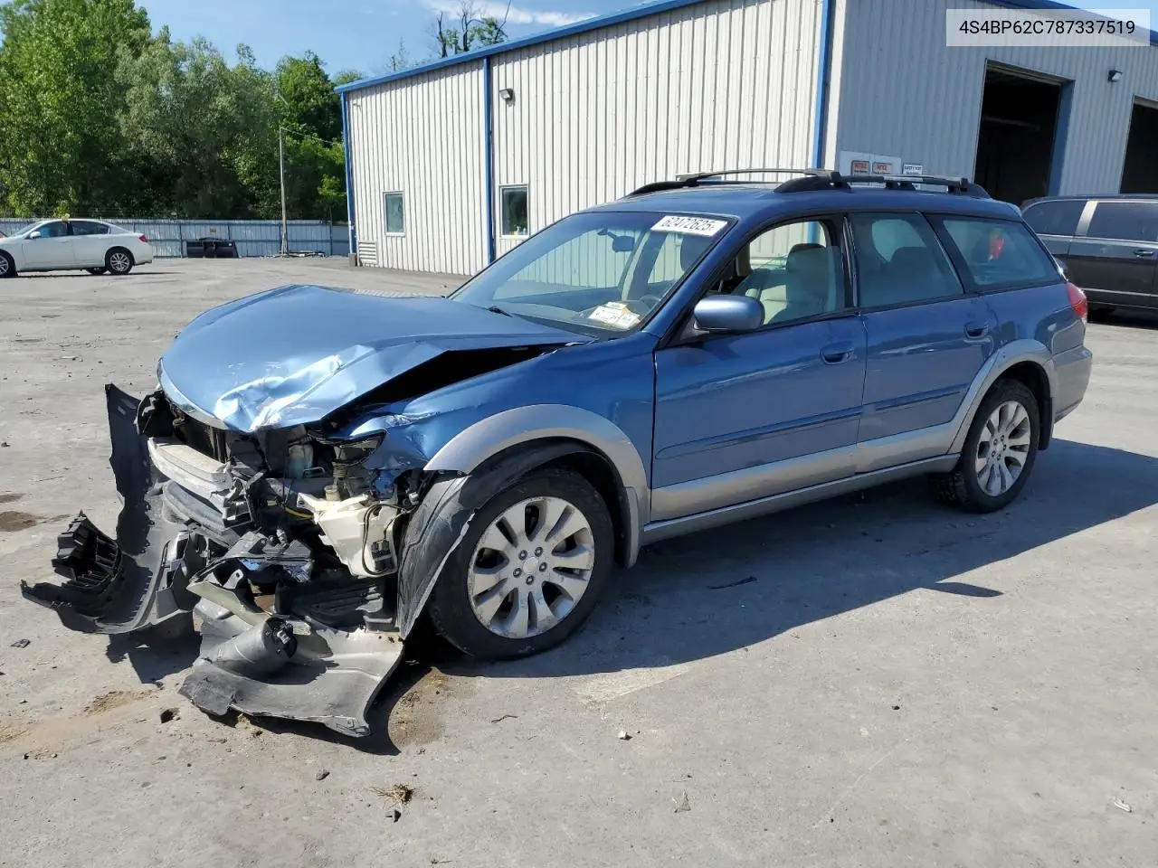 2008 Subaru Outback 2.5I Limited VIN: 4S4BP62C787337519 Lot: 62472625