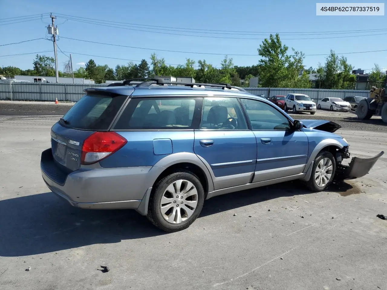2008 Subaru Outback 2.5I Limited VIN: 4S4BP62C787337519 Lot: 62472625