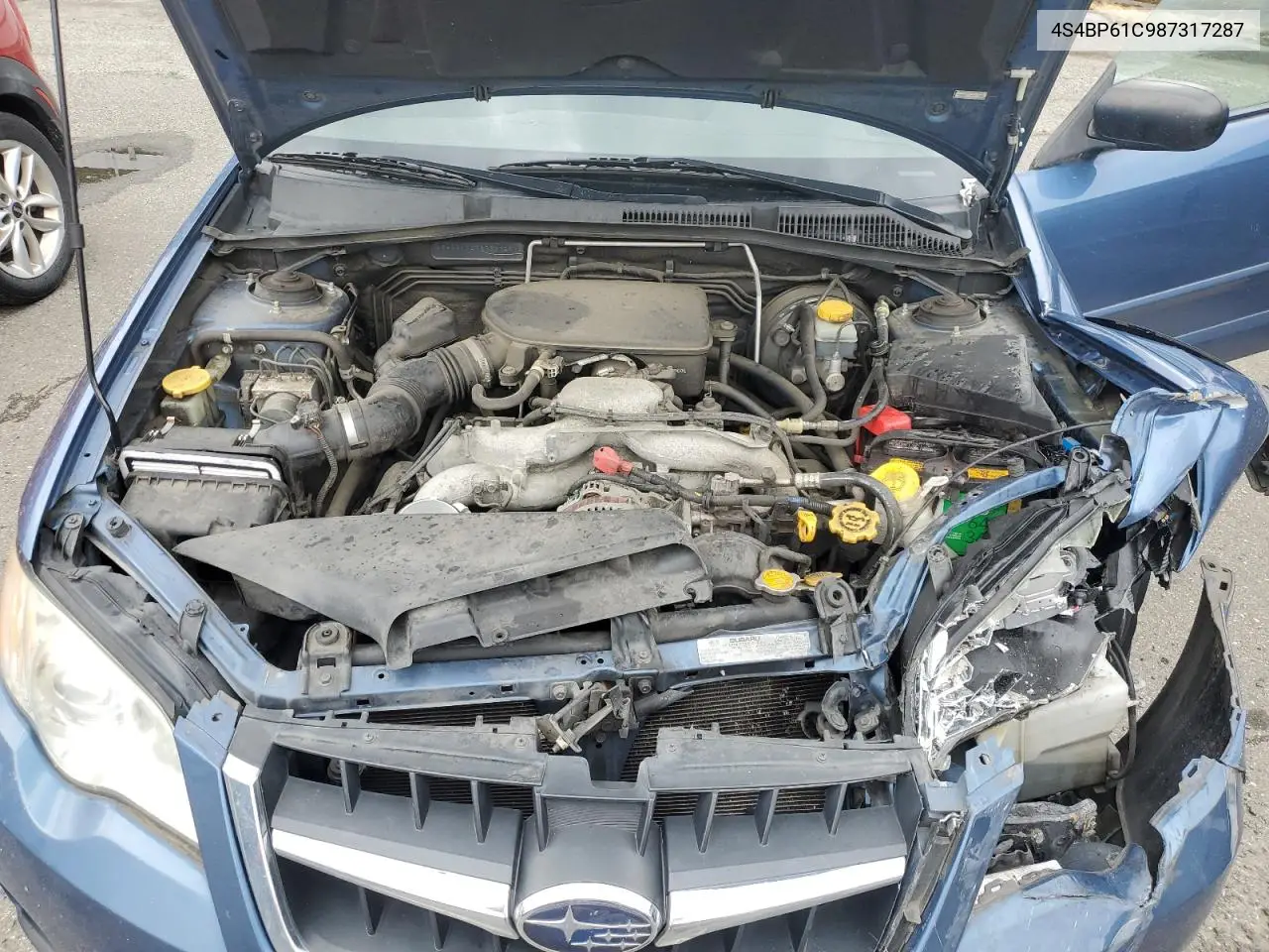 2008 Subaru Outback 2.5I VIN: 4S4BP61C987317287 Lot: 62894365