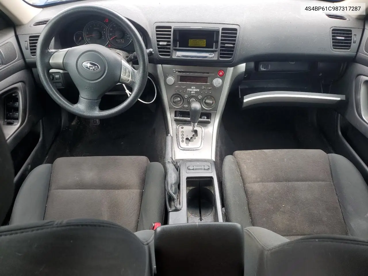 2008 Subaru Outback 2.5I VIN: 4S4BP61C987317287 Lot: 62894365