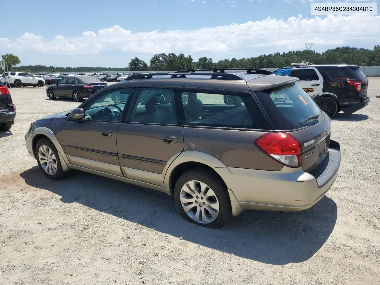 2008 Subaru Outback 3.0R Ll Bean VIN: 4S4BP86C284304810 Lot: 63413115