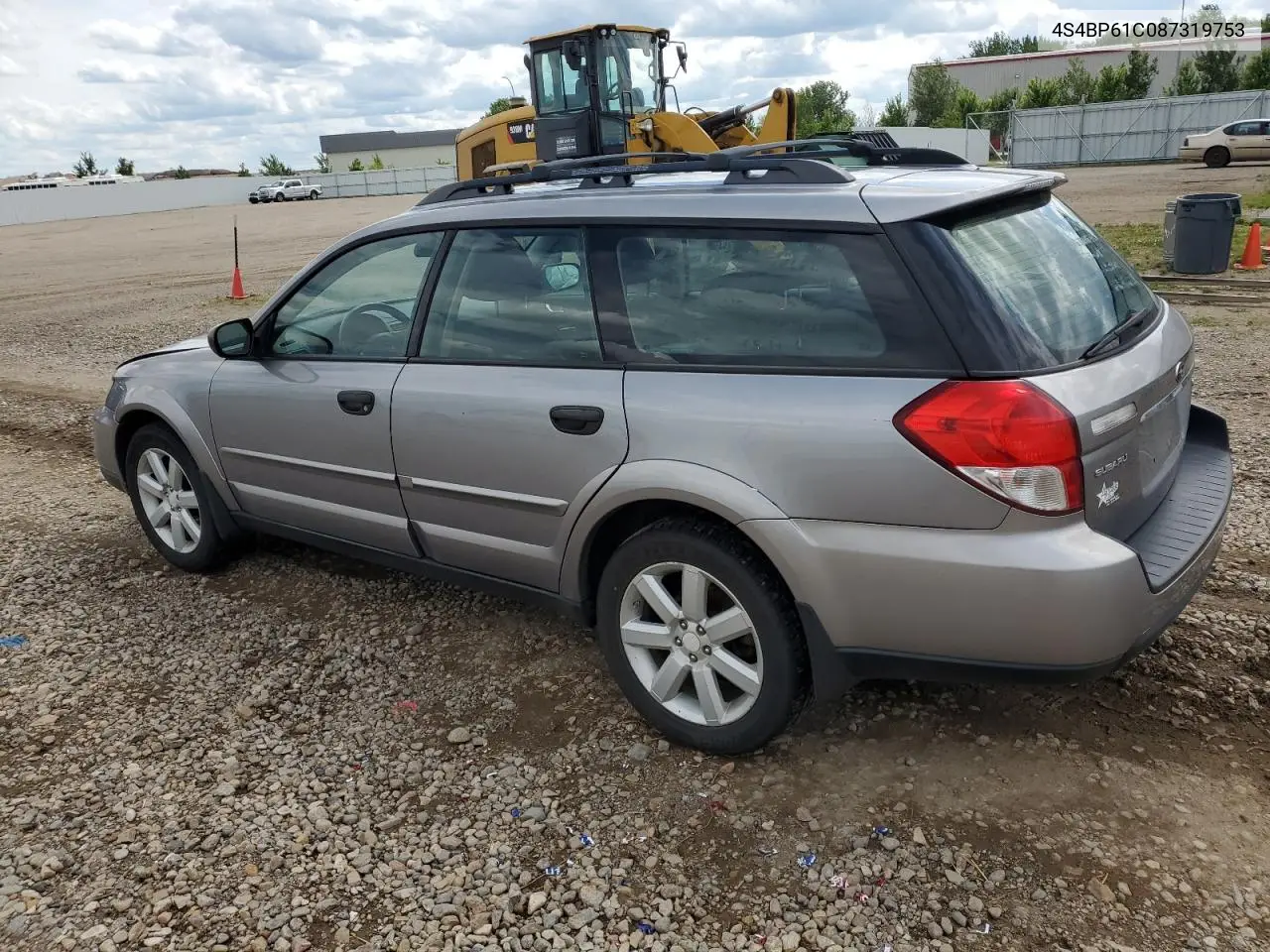 2008 Subaru Outback 2.5I VIN: 4S4BP61C087319753 Lot: 64668235