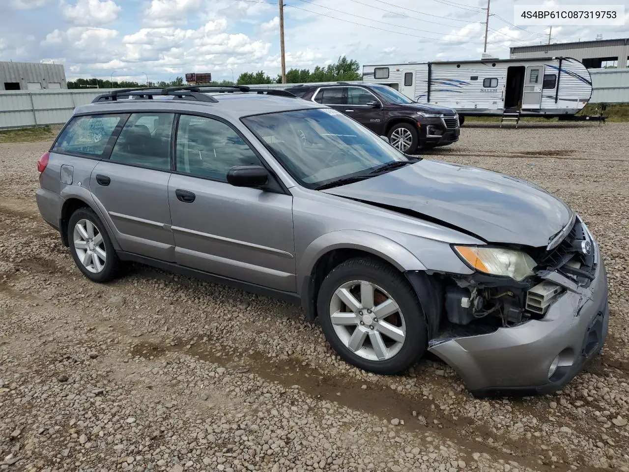 2008 Subaru Outback 2.5I VIN: 4S4BP61C087319753 Lot: 64668235