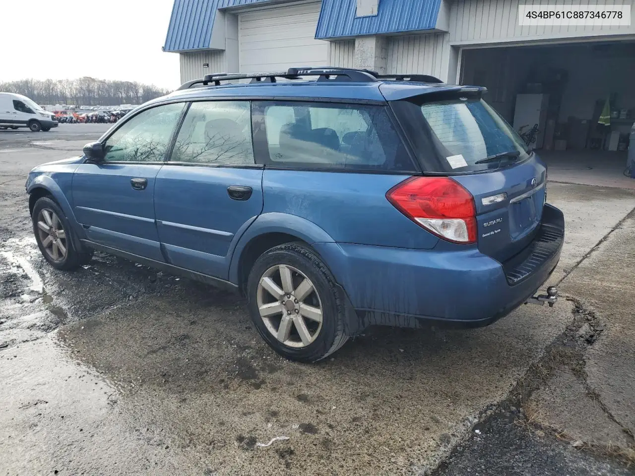 2008 Subaru Outback 2.5I VIN: 4S4BP61C887346778 Lot: 80779914