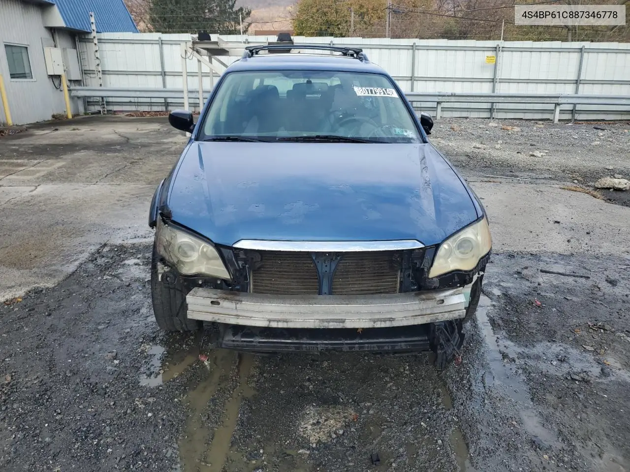 2008 Subaru Outback 2.5I VIN: 4S4BP61C887346778 Lot: 80779914