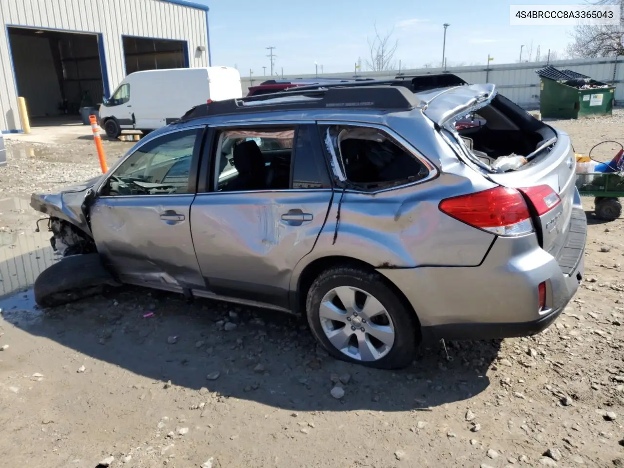 2010 Subaru Outback 2.5I Premium VIN: 4S4BRCCC8A3365043 Lot: 53848535