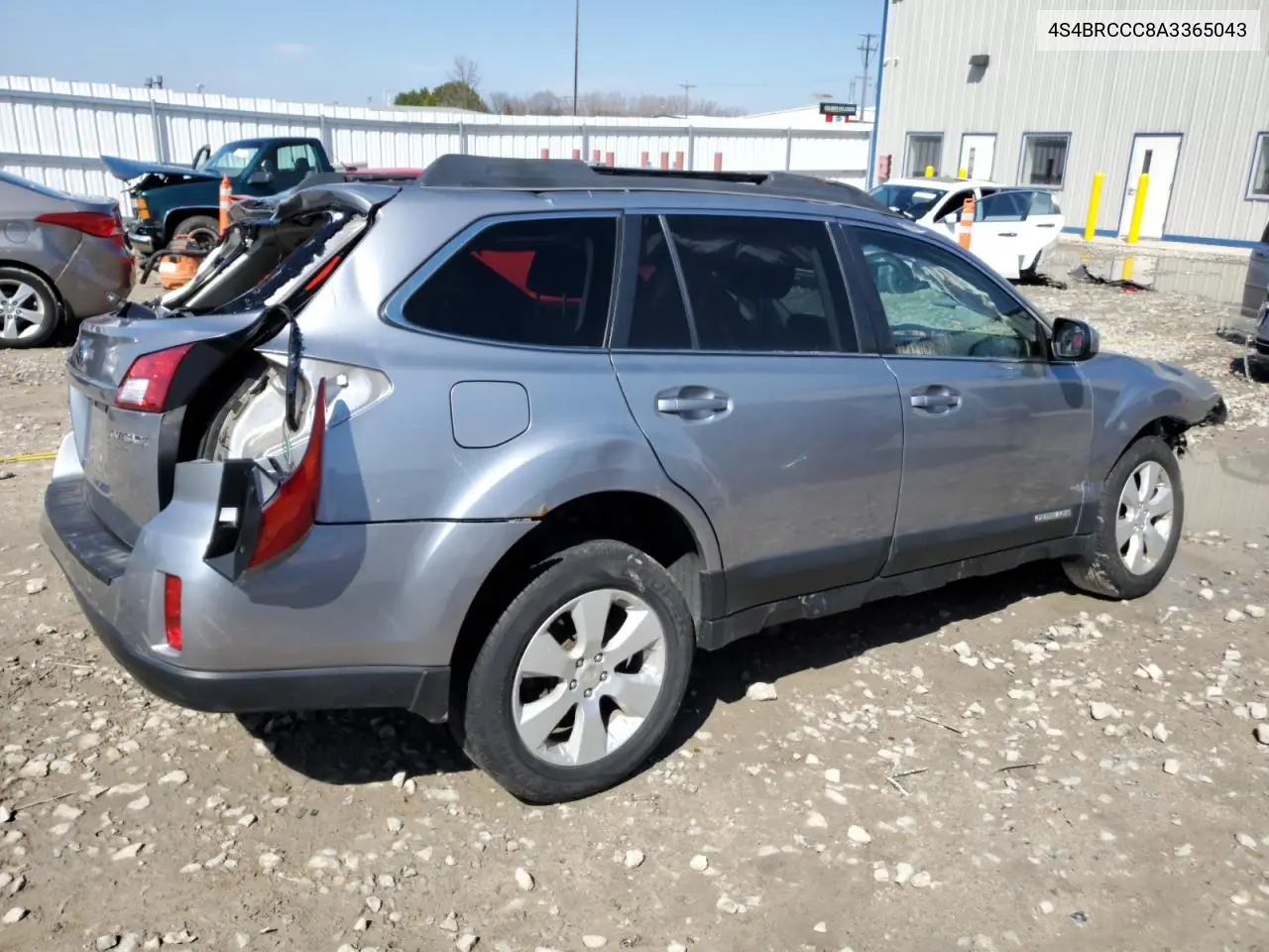 2010 Subaru Outback 2.5I Premium VIN: 4S4BRCCC8A3365043 Lot: 53848535