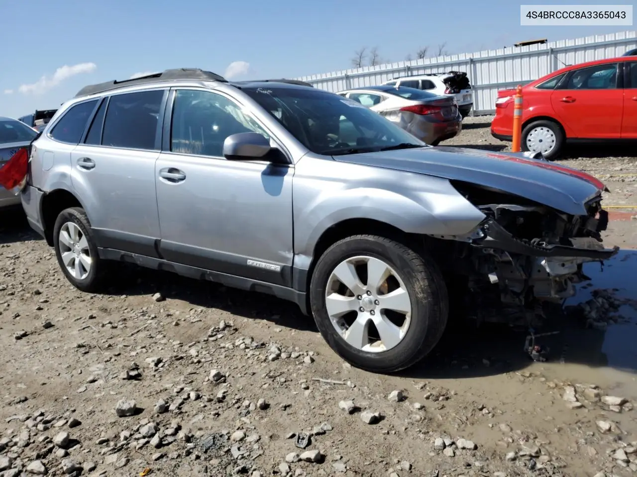 2010 Subaru Outback 2.5I Premium VIN: 4S4BRCCC8A3365043 Lot: 53848535