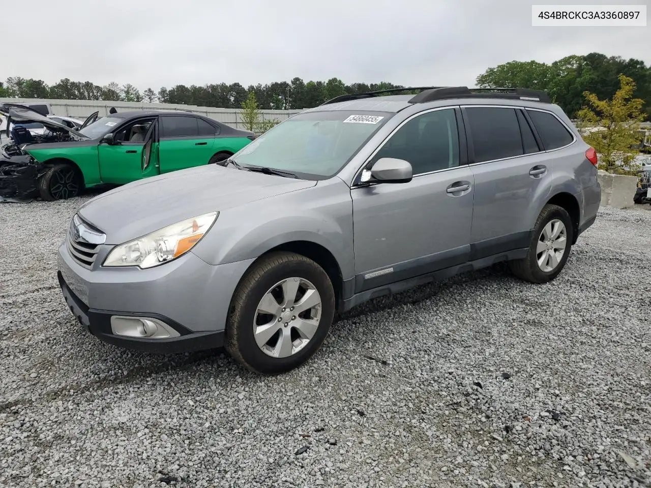 2010 Subaru Outback 2.5I Limited VIN: 4S4BRCKC3A3360897 Lot: 54860455
