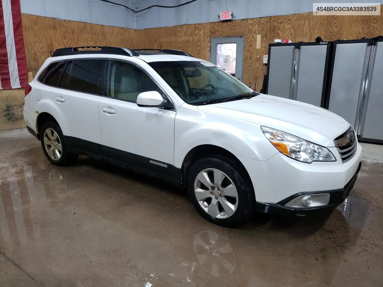2010 Subaru Outback 2.5I Premium VIN: 4S4BRCGC3A3383539 Lot: 56285995