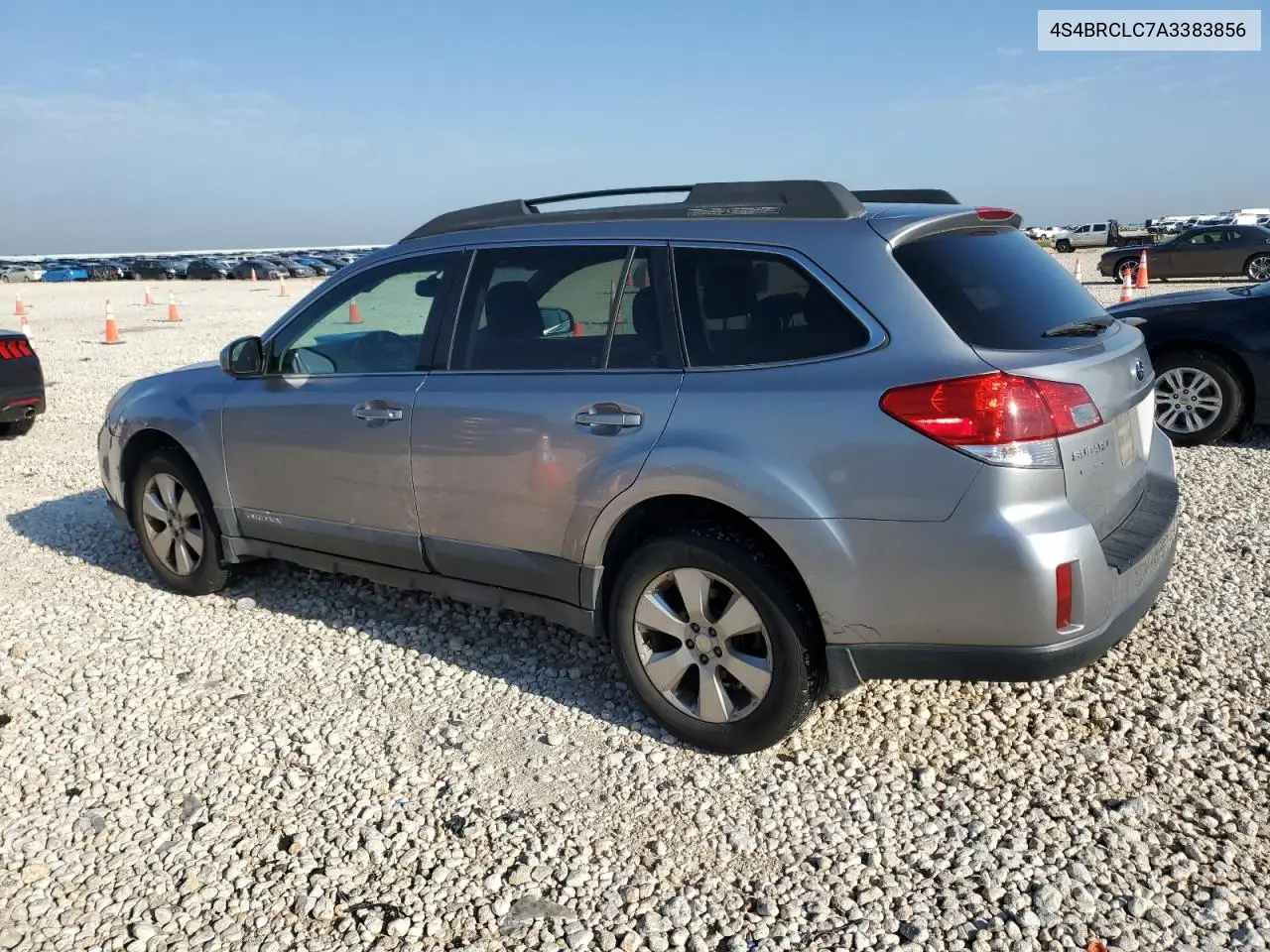 2010 Subaru Outback 2.5I Limited VIN: 4S4BRCLC7A3383856 Lot: 56561695