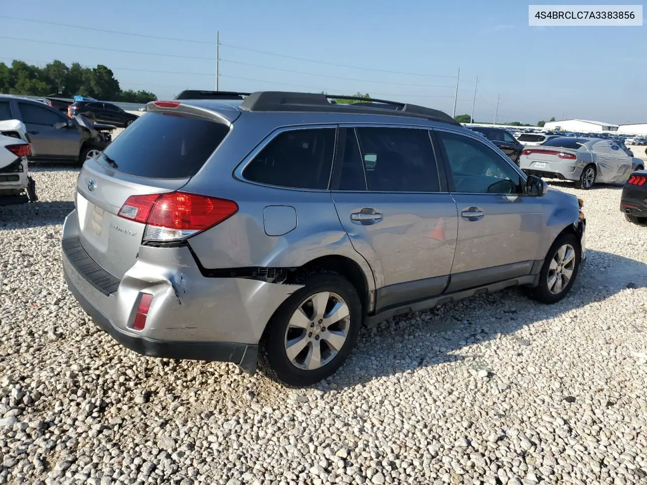 2010 Subaru Outback 2.5I Limited VIN: 4S4BRCLC7A3383856 Lot: 56561695