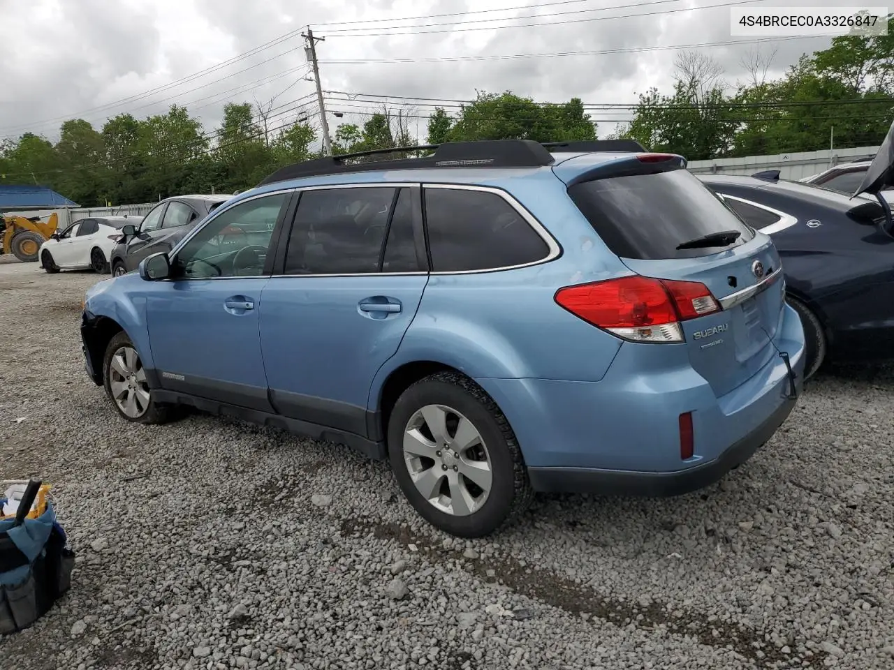 2010 Subaru Outback 2.5I Premium VIN: 4S4BRCEC0A3326847 Lot: 56934375