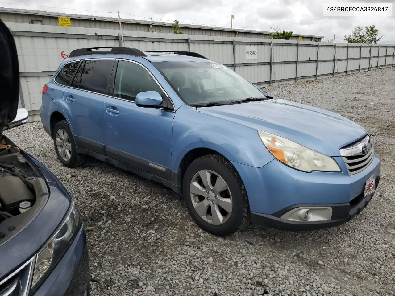 2010 Subaru Outback 2.5I Premium VIN: 4S4BRCEC0A3326847 Lot: 56934375