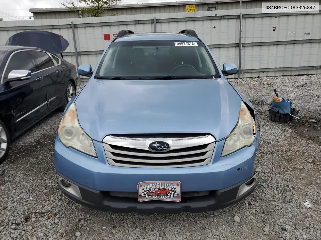 2010 Subaru Outback 2.5I Premium VIN: 4S4BRCEC0A3326847 Lot: 56934375