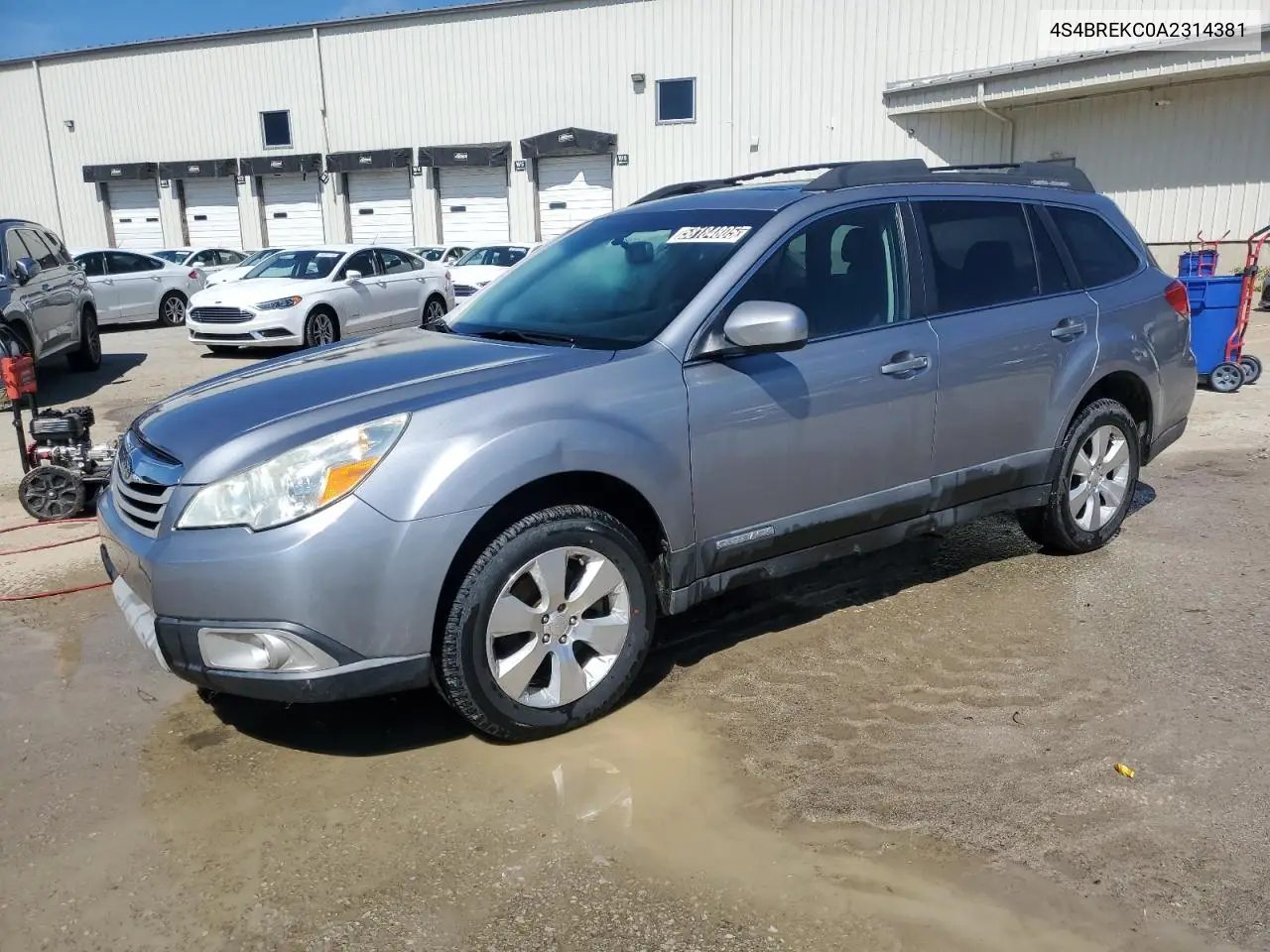2010 Subaru Outback 3.6R Limited VIN: 4S4BREKC0A2314381 Lot: 58184805