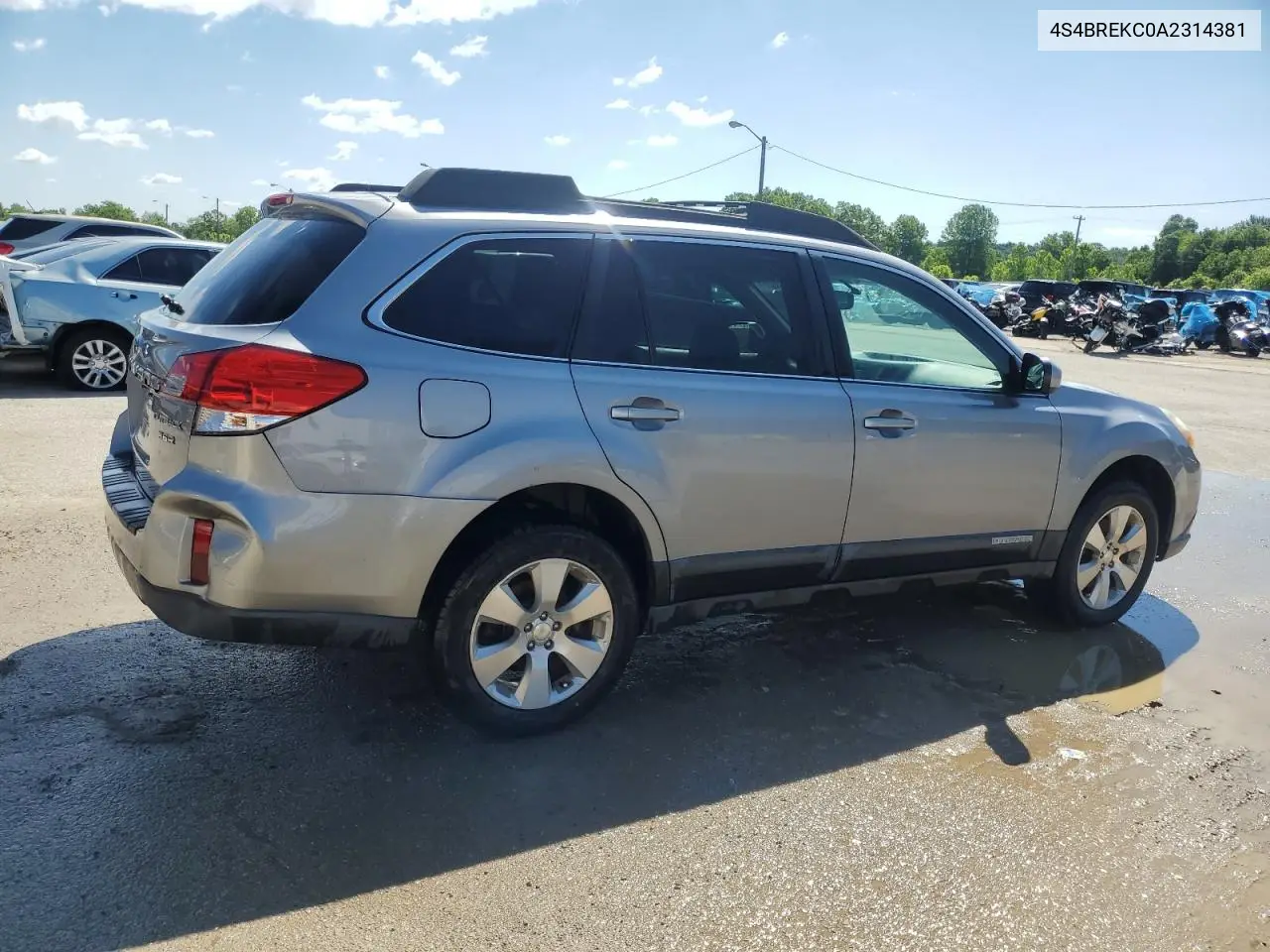 2010 Subaru Outback 3.6R Limited VIN: 4S4BREKC0A2314381 Lot: 58184805