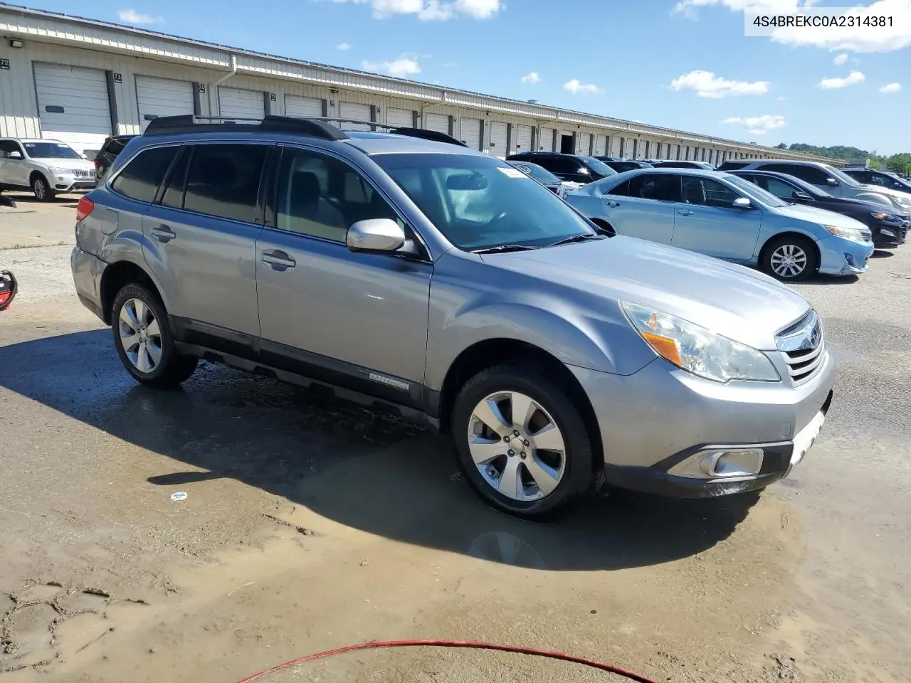 2010 Subaru Outback 3.6R Limited VIN: 4S4BREKC0A2314381 Lot: 58184805