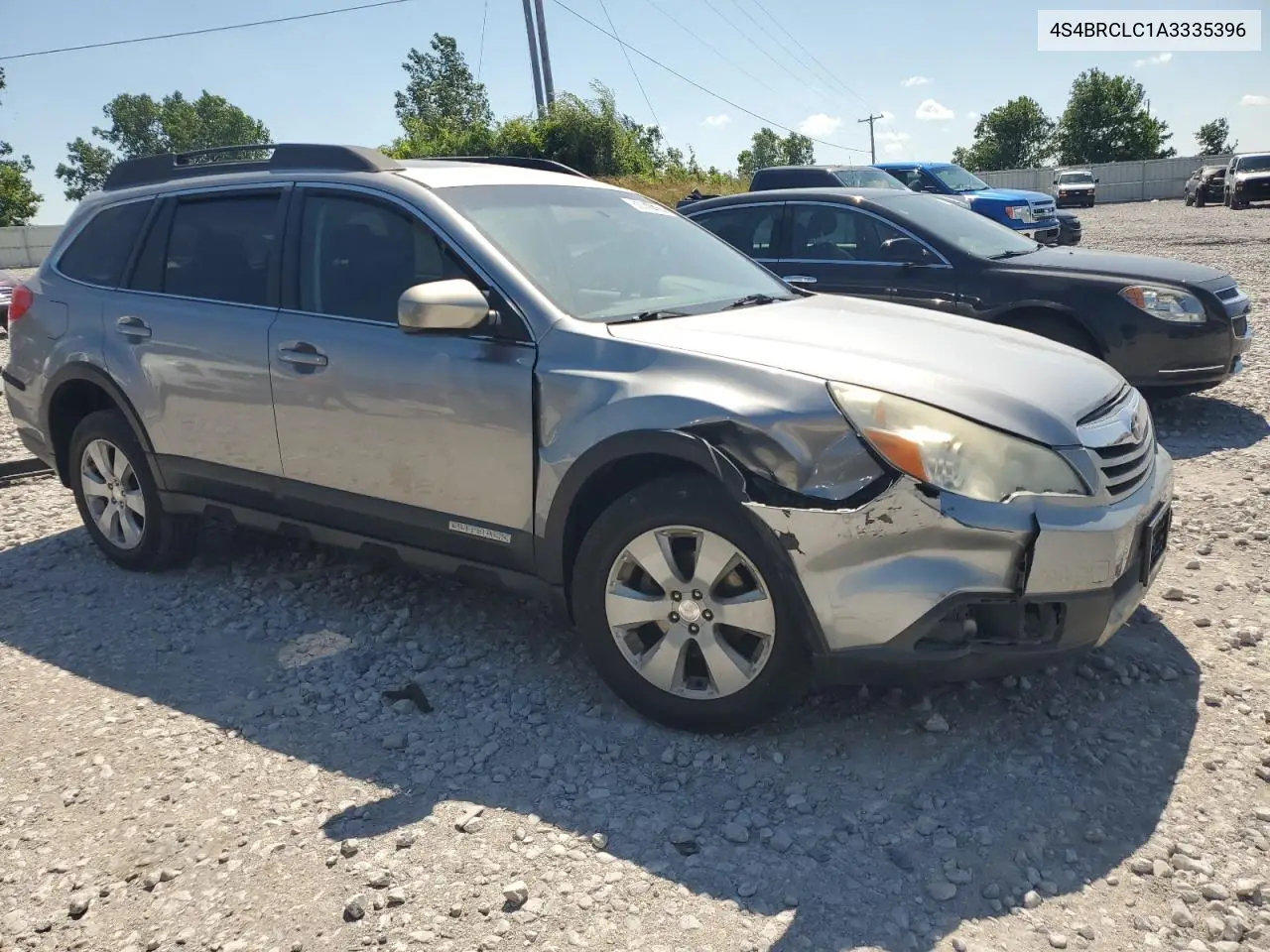 2010 Subaru Outback 2.5I Limited VIN: 4S4BRCLC1A3335396 Lot: 62745455