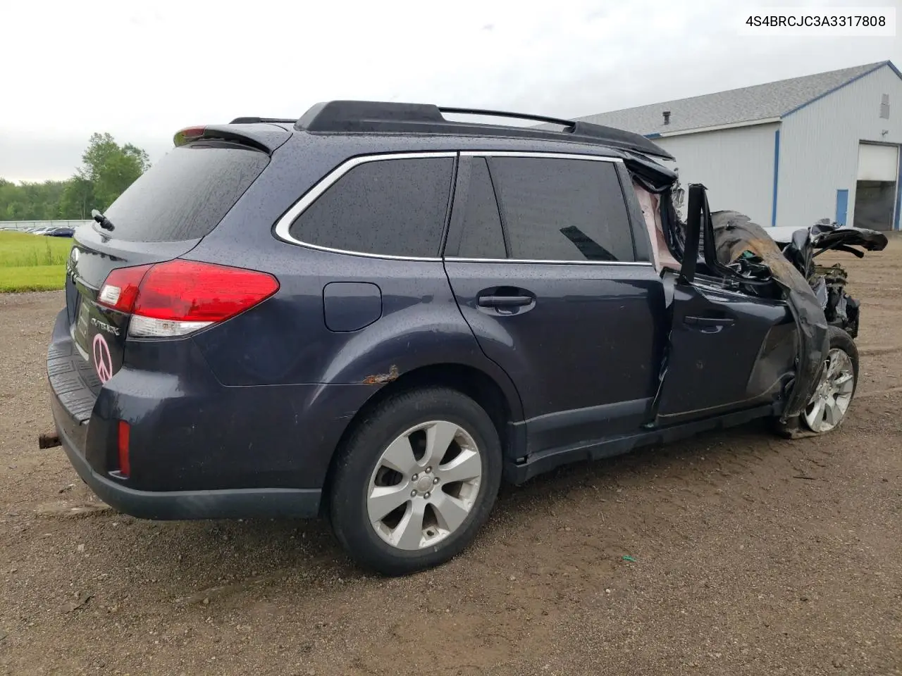2010 Subaru Outback 2.5I Limited VIN: 4S4BRCJC3A3317808 Lot: 63094675