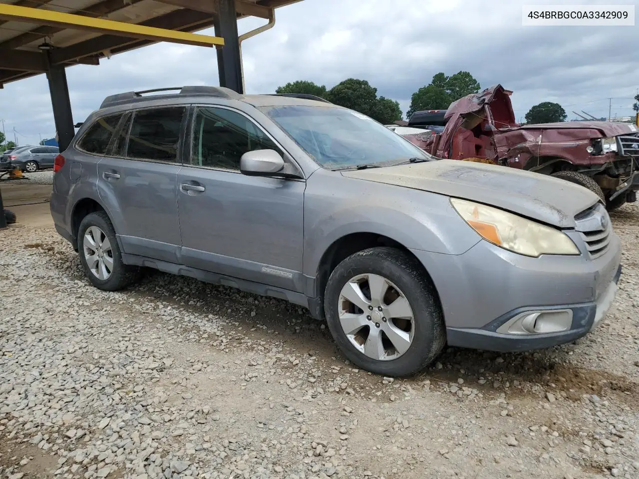4S4BRBGC0A3342909 2010 Subaru Outback 2.5I Premium