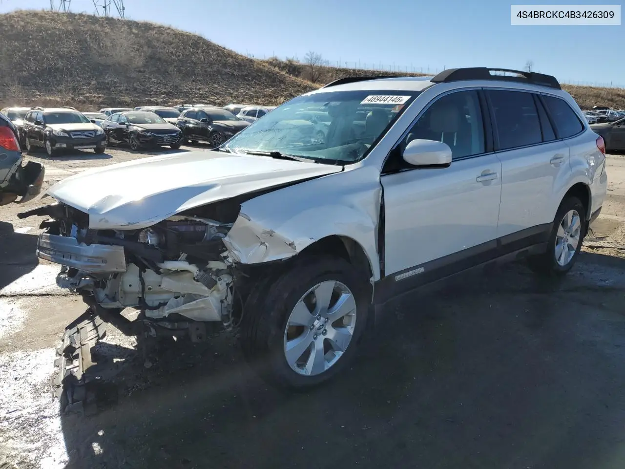 2011 Subaru Outback 2.5I Limited VIN: 4S4BRCKC4B3426309 Lot: 46944145