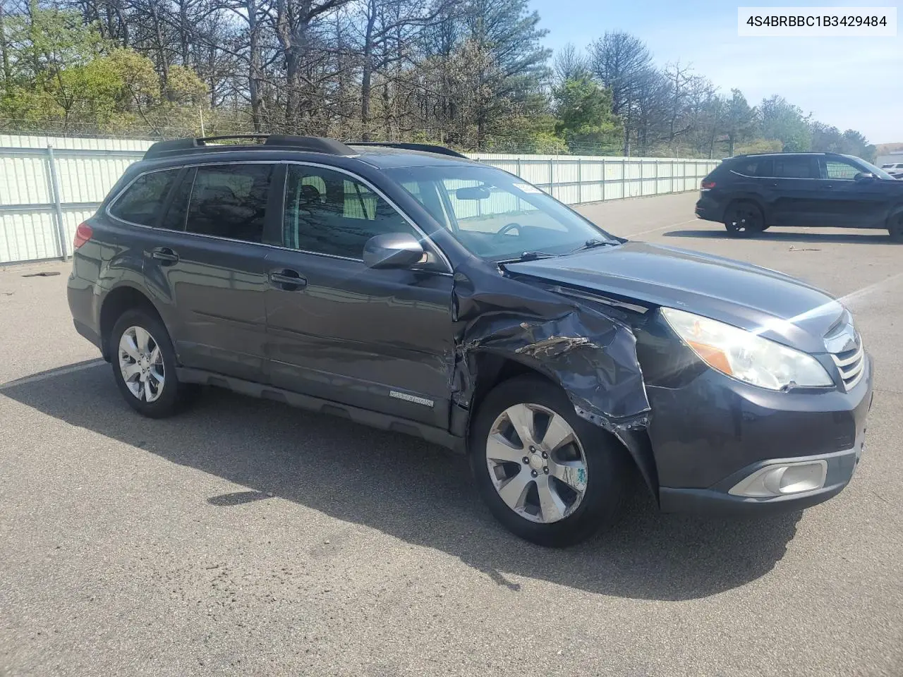 2011 Subaru Outback 2.5I Premium VIN: 4S4BRBBC1B3429484 Lot: 55897465