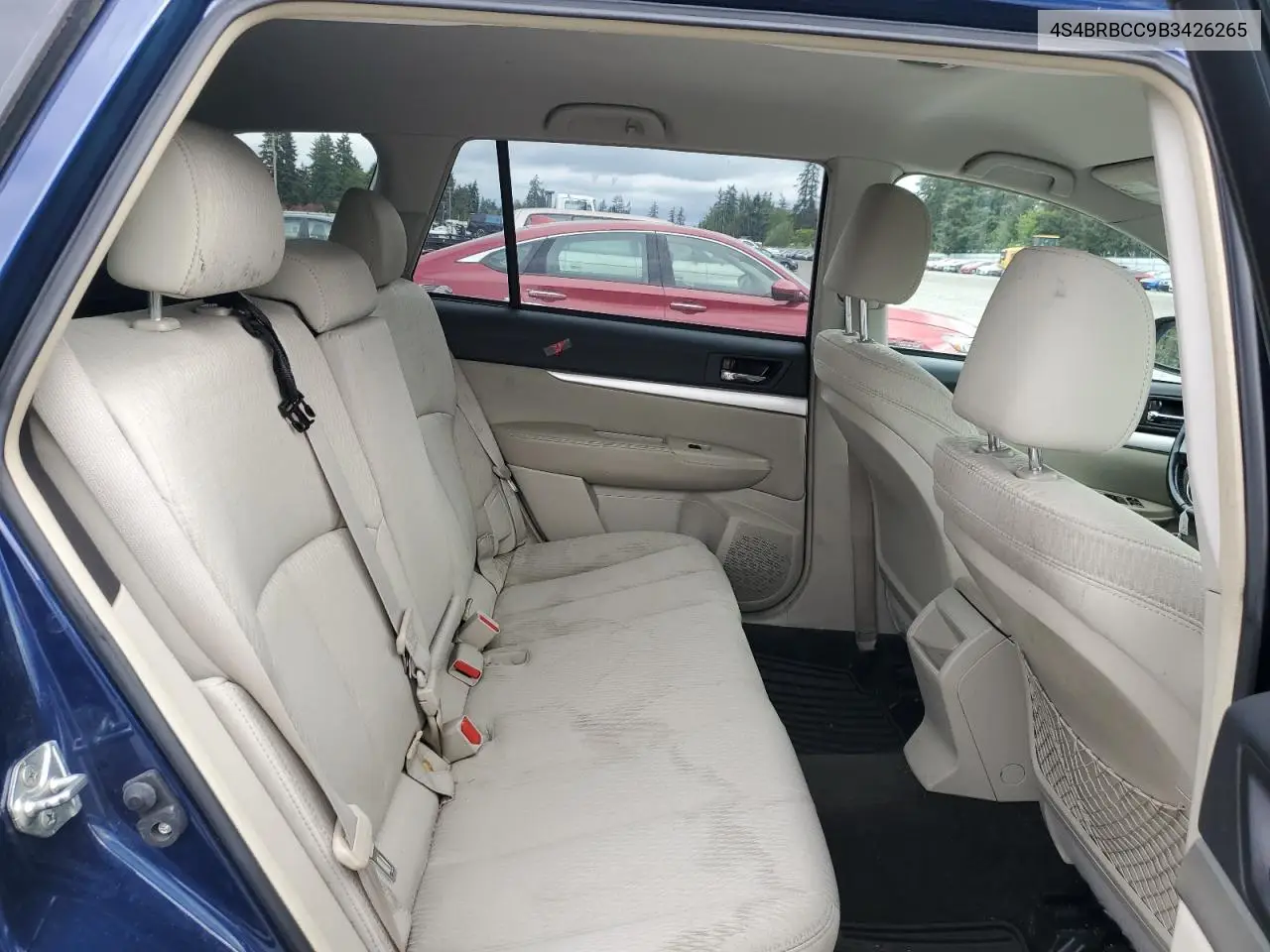 2011 Subaru Outback 2.5I Premium VIN: 4S4BRBCC9B3426265 Lot: 56029015