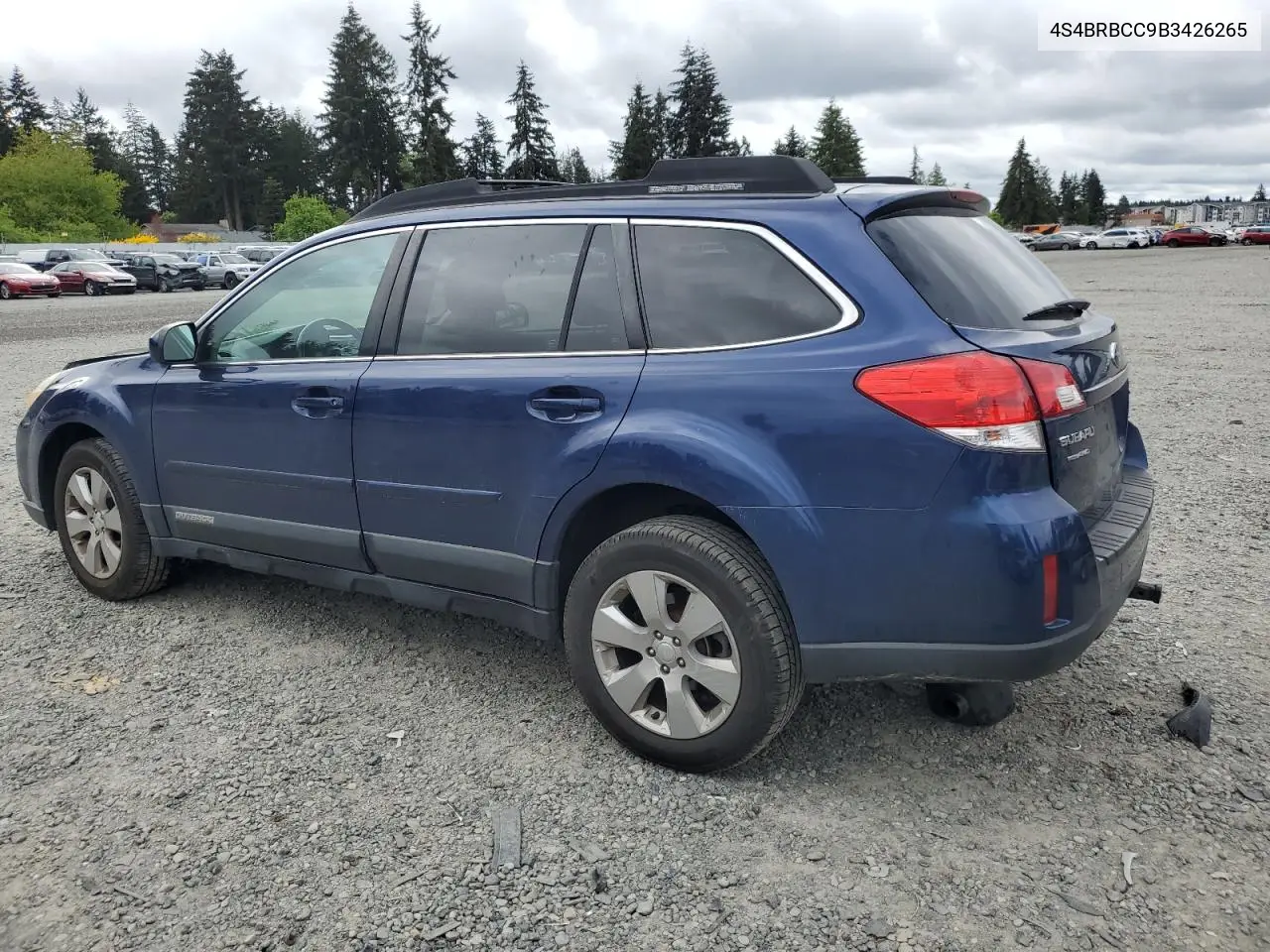 2011 Subaru Outback 2.5I Premium VIN: 4S4BRBCC9B3426265 Lot: 56029015