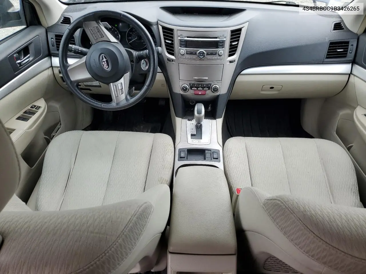 2011 Subaru Outback 2.5I Premium VIN: 4S4BRBCC9B3426265 Lot: 56029015