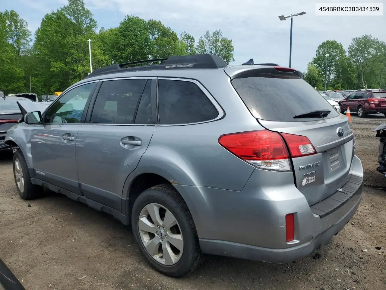 2011 Subaru Outback 2.5I Limited VIN: 4S4BRBKC3B3434539 Lot: 56828735