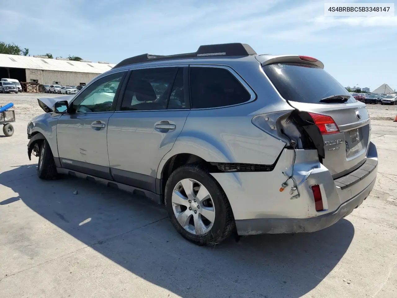 2011 Subaru Outback 2.5I Premium VIN: 4S4BRBBC5B3348147 Lot: 56902915