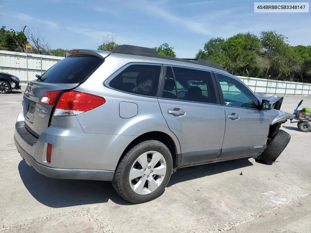 2011 Subaru Outback 2.5I Premium VIN: 4S4BRBBC5B3348147 Lot: 56902915