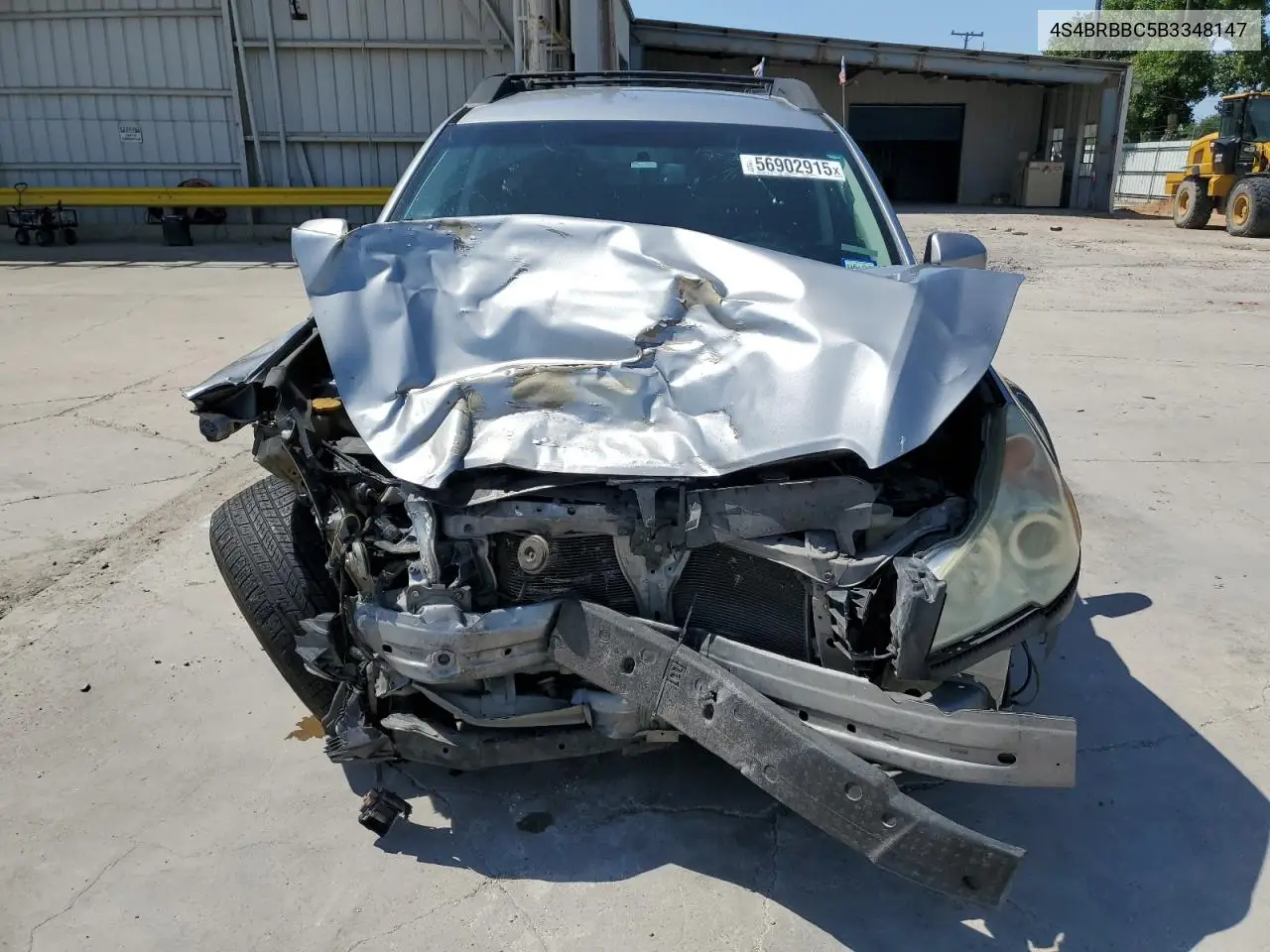 2011 Subaru Outback 2.5I Premium VIN: 4S4BRBBC5B3348147 Lot: 56902915