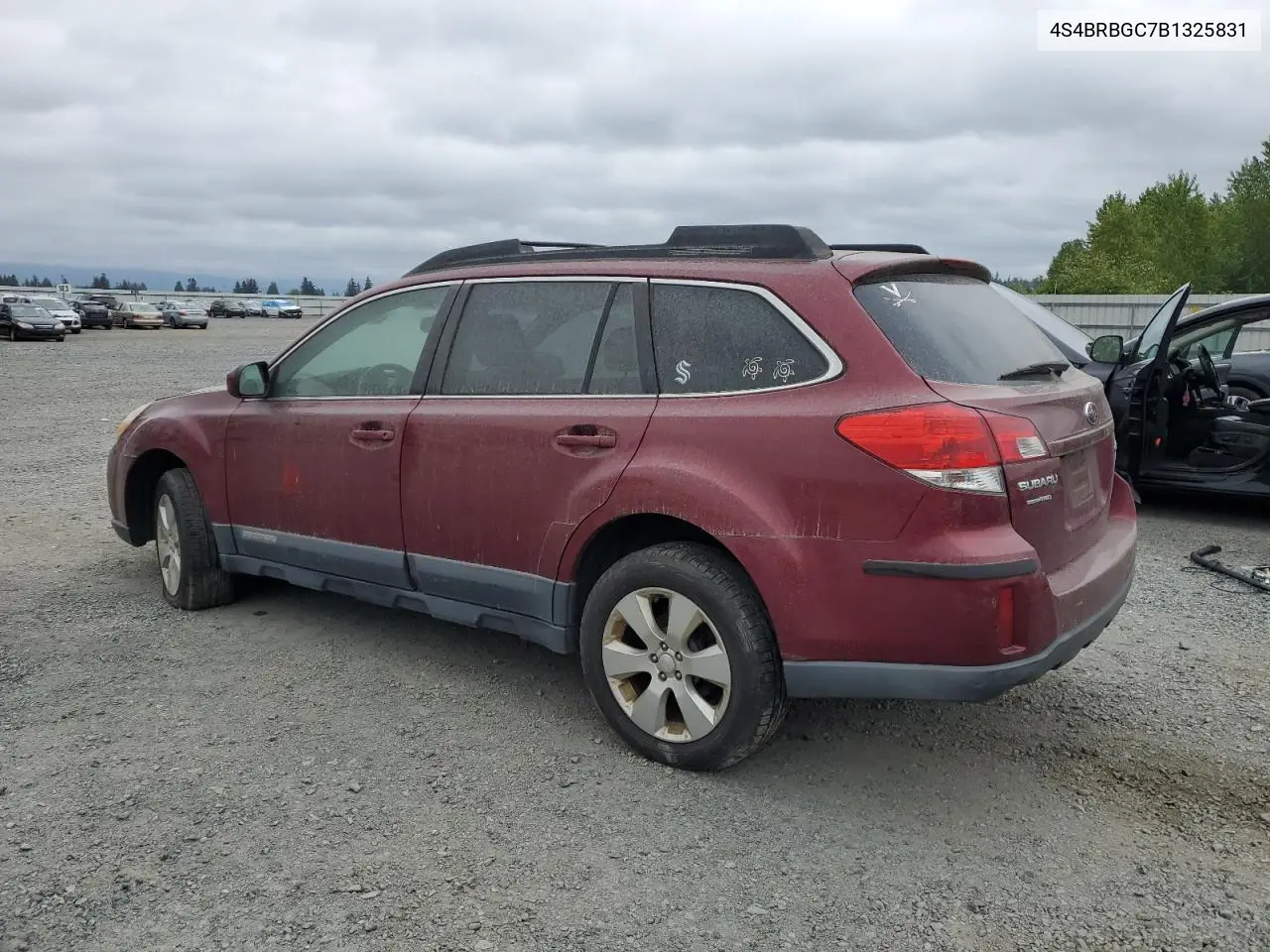 2011 Subaru Outback 2.5I Premium VIN: 4S4BRBGC7B1325831 Lot: 57000305