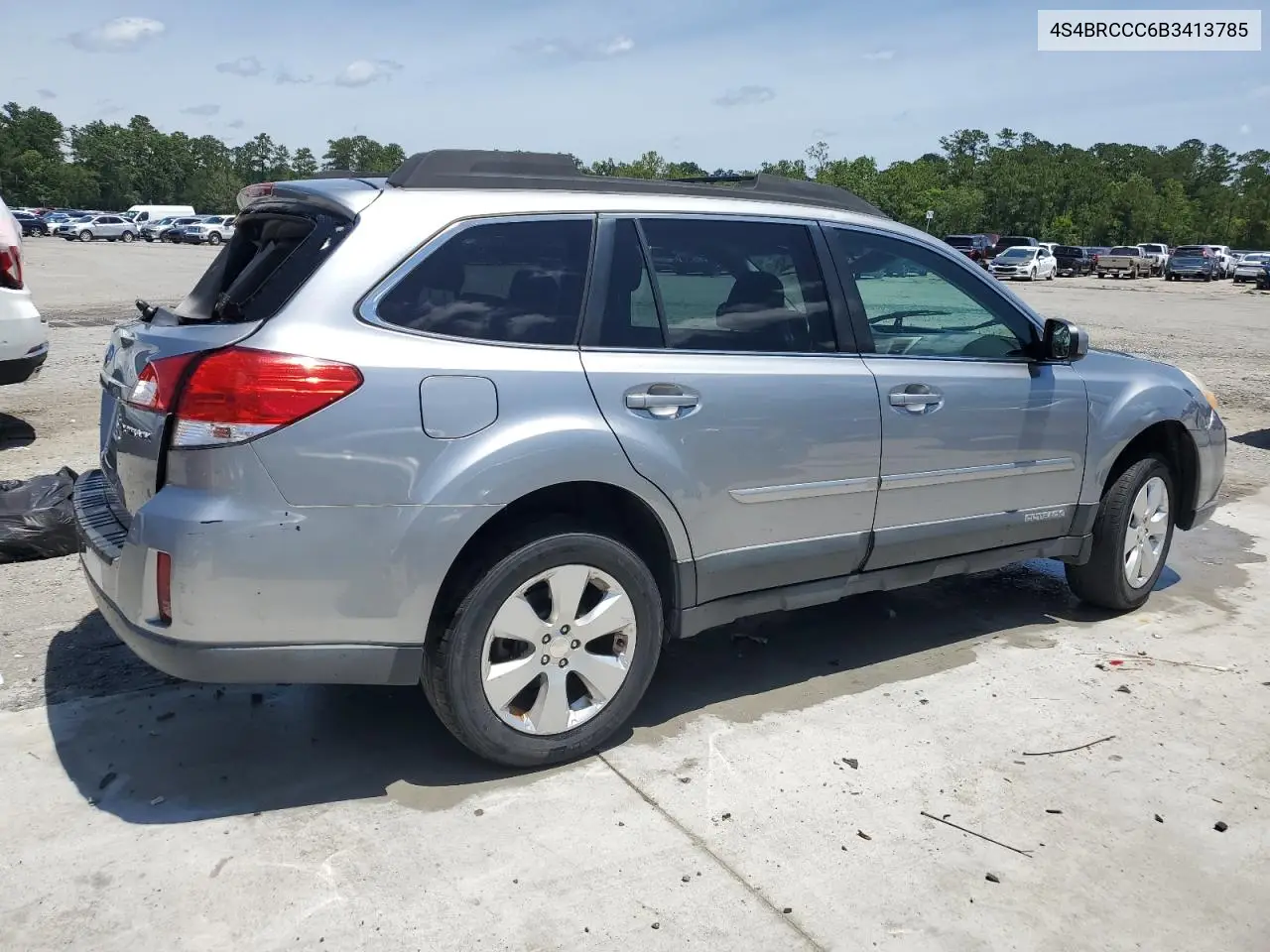 2011 Subaru Outback 2.5I Premium VIN: 4S4BRCCC6B3413785 Lot: 58769535