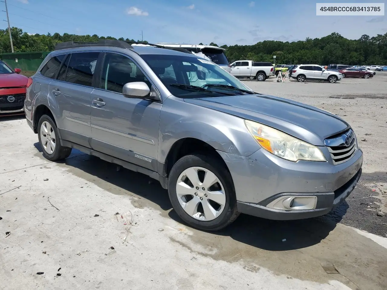 2011 Subaru Outback 2.5I Premium VIN: 4S4BRCCC6B3413785 Lot: 58769535