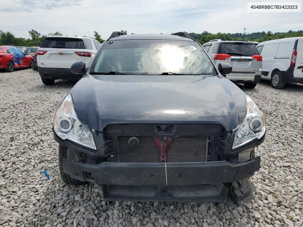 2011 Subaru Outback 2.5I Premium VIN: 4S4BRBBC7B3422023 Lot: 61540835