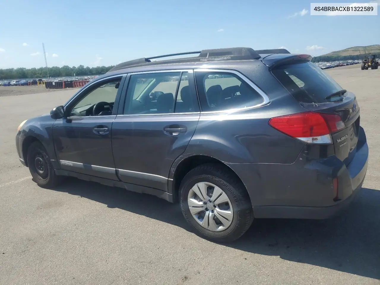 2011 Subaru Outback 2.5I VIN: 4S4BRBACXB1322589 Lot: 61974555