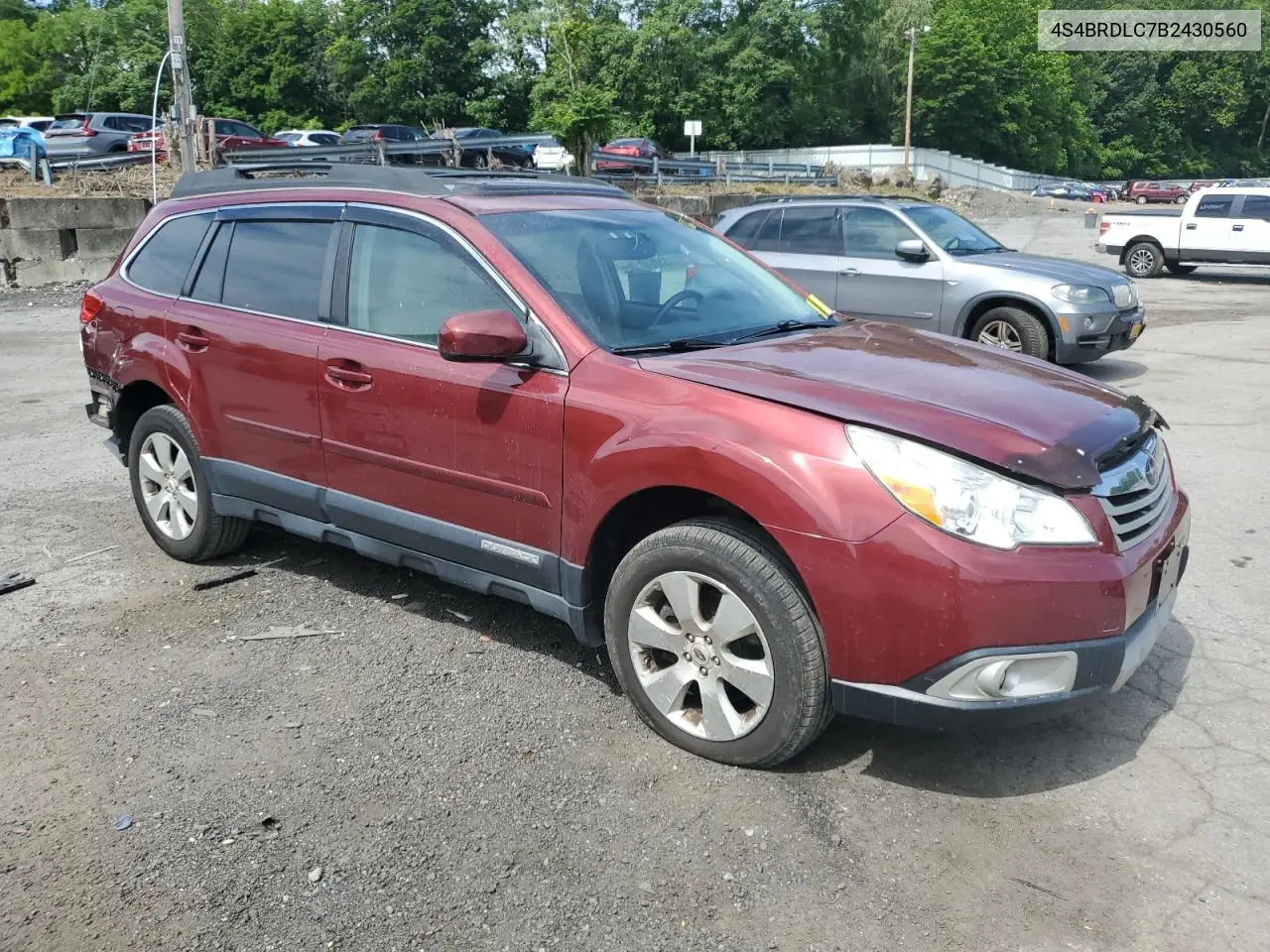 2011 Subaru Outback 3.6R Limited VIN: 4S4BRDLC7B2430560 Lot: 62269485