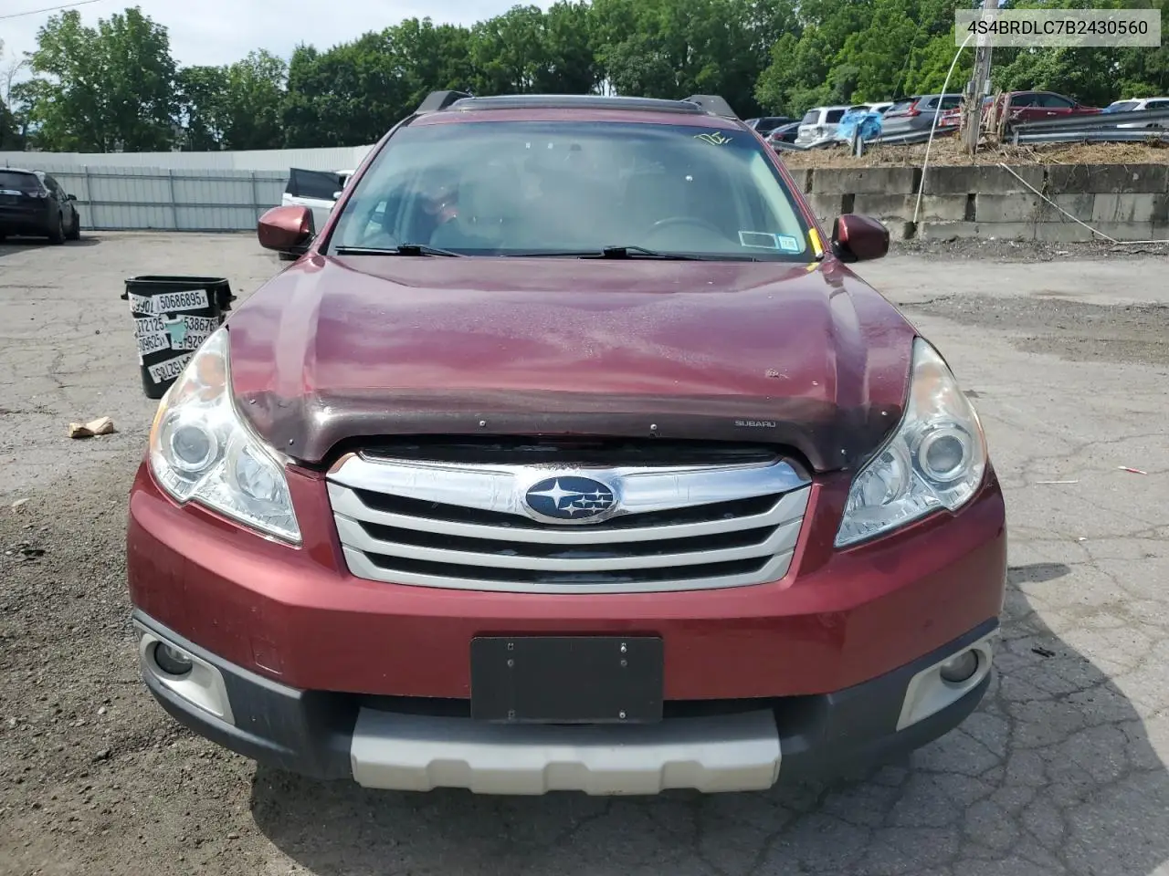 2011 Subaru Outback 3.6R Limited VIN: 4S4BRDLC7B2430560 Lot: 62269485