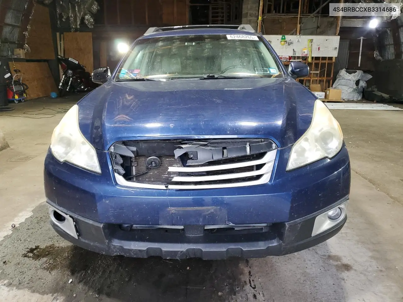 2011 Subaru Outback 2.5I Premium VIN: 4S4BRBCCXB3314686 Lot: 62468265