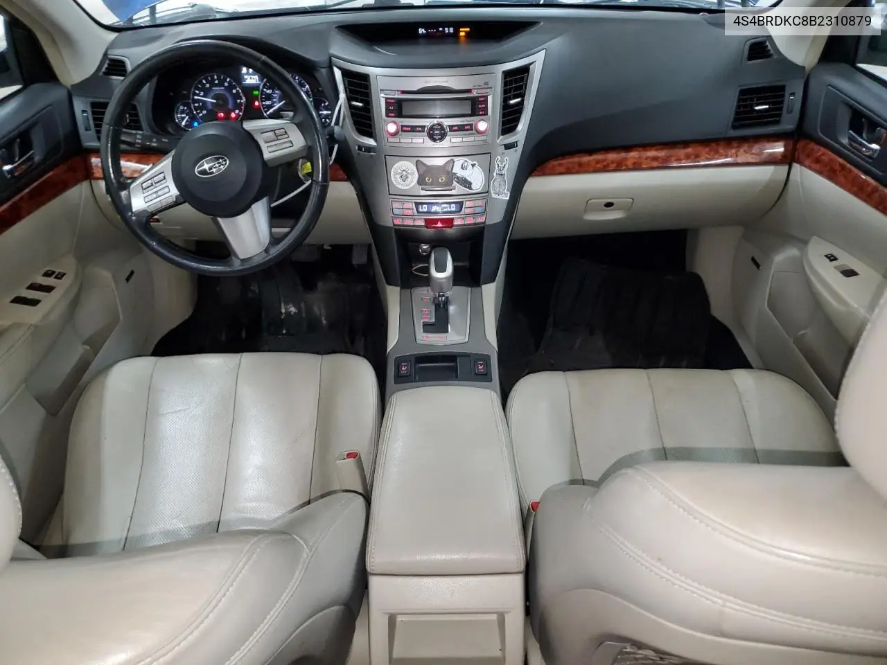 2011 Subaru Outback 3.6R Limited VIN: 4S4BRDKC8B2310879 Lot: 62555425