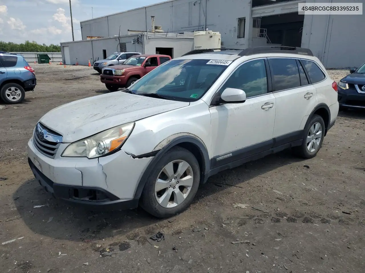4s4brcgc8b3395235 4S4BRCGC8B3395235 2011 Subaru Outback 2.5I Premium