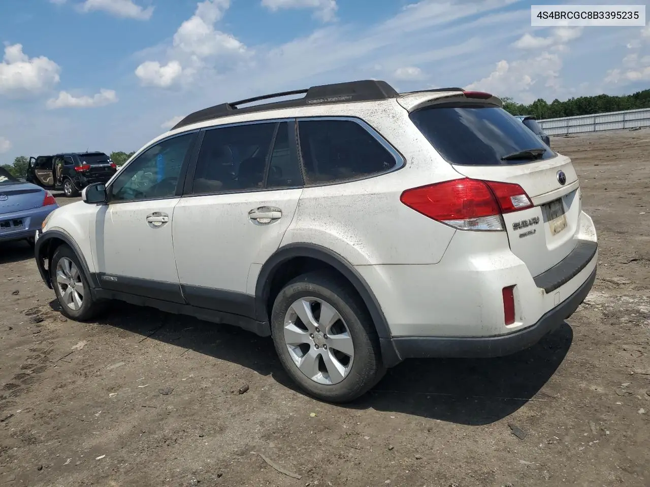 4s4brcgc8b3395235 4S4BRCGC8B3395235 2011 Subaru Outback 2.5I Premium