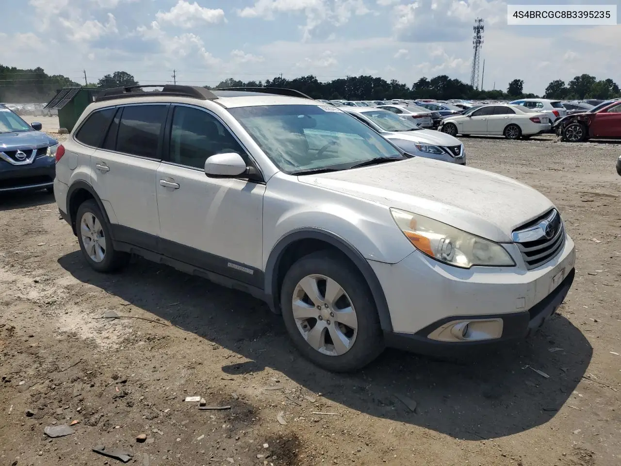 4s4brcgc8b3395235 4S4BRCGC8B3395235 2011 Subaru Outback 2.5I Premium