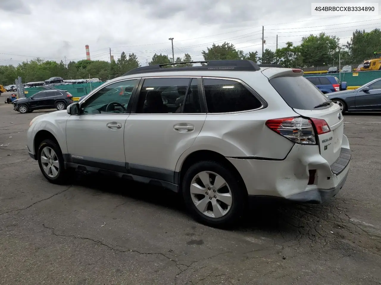 2011 Subaru Outback 2.5I Premium VIN: 4S4BRBCCXB3334890 Lot: 62607305