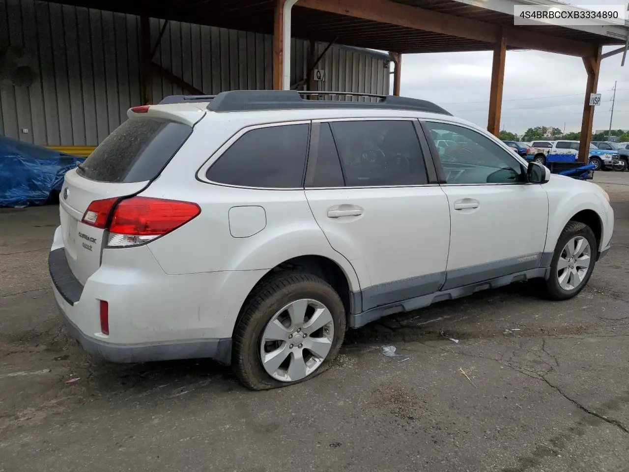 2011 Subaru Outback 2.5I Premium VIN: 4S4BRBCCXB3334890 Lot: 62607305