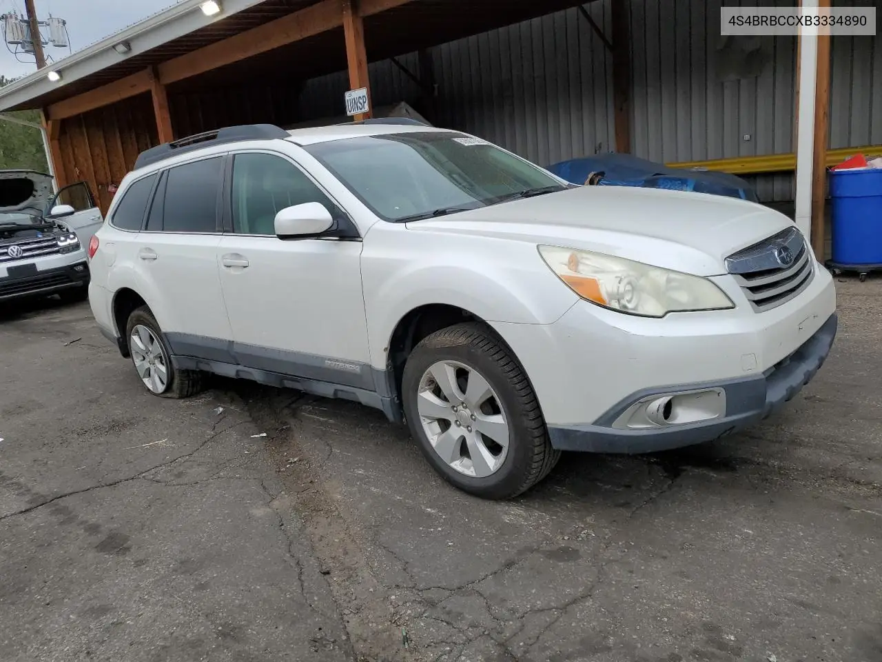 2011 Subaru Outback 2.5I Premium VIN: 4S4BRBCCXB3334890 Lot: 62607305