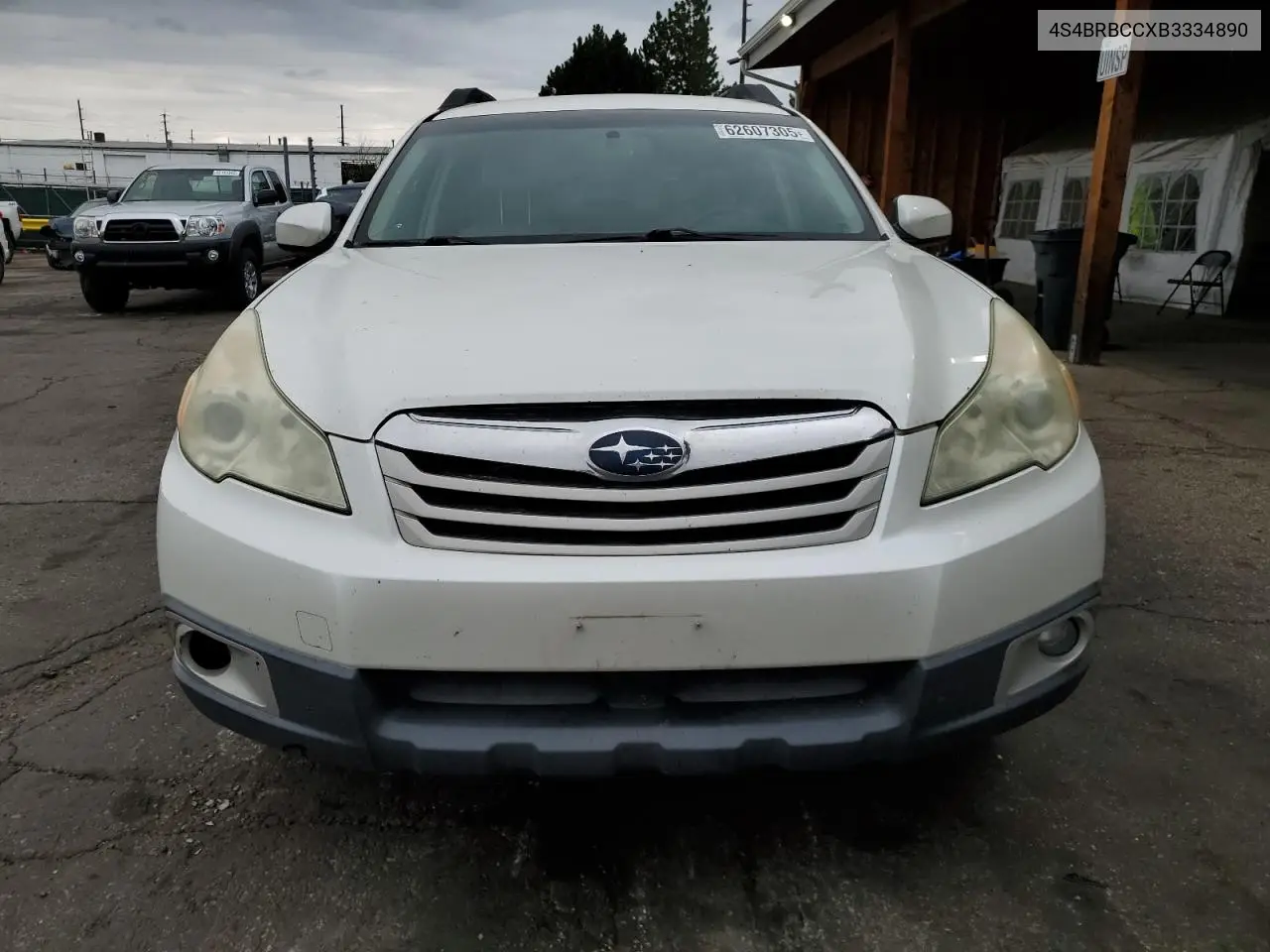 2011 Subaru Outback 2.5I Premium VIN: 4S4BRBCCXB3334890 Lot: 62607305